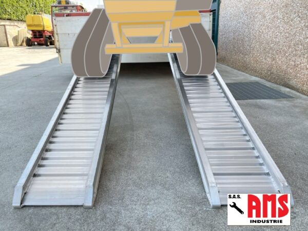 Rampes de chargement / rampes de manutention en alliage ALUMINIUM